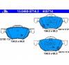 Set placute frana frana disc honda accord vii  cl  producator ate 13