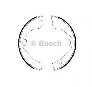 Set saboti frana  frana de mana LAND ROVER RANGE ROVER Mk III  LM  PRODUCATOR BOSCH 0 986 487 705