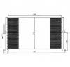 Condensator  climatizare JAGUAR X TYPE  CF1  PRODUCATOR NRF 35603