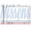 Radiator  racire motor NISSAN X TRAIL  T30  PRODUCATOR NISSENS 68705A