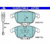 Set placute frana frana disc citroËn