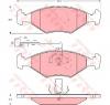 Set placute frana frana disc fiat albea  178