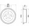 Tambur frana daihatsu terios  j1  producator textar