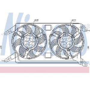Ventilator  radiator ALFA ROMEO 166  936  PRODUCATOR NISSENS 85076