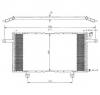 Condensator  climatizare OPEL FRONTERA B  6B  PRODUCATOR NRF 35366