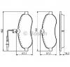 Set placute frana frana disc FIAT SCUDO caroserie  270  PRODUCATOR BOSCH 0 986 494 163