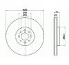 Disc frana ALFA ROMEO MITO  955  PRODUCATOR TEXTAR 92228503