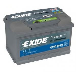 Baterie de pornire  Baterie de pornire BMW 5  E34  PRODUCATOR EXIDE EA722