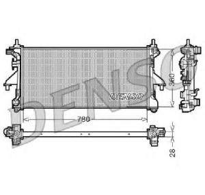 Radiator  racire motor PEUGEOT BOXER bus PRODUCATOR DENSO DRM09079