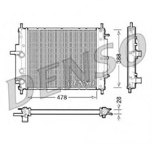 Radiator  racire motor FIAT BRAVA  182  PRODUCATOR DENSO DRM09032