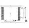 Condensator  climatizare mercedes benz a