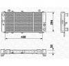 Radiator  racire motor skoda favorit