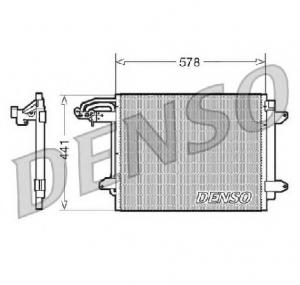 Condensator  climatizare VW CADDY III caroserie  2KA  2KH  2CA  2CH  PRODUCATOR DENSO DCN32030