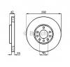 Disc frana opel calibra a  85  producator bosch 0 986 478