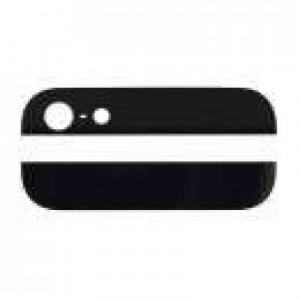 Accesorii iphone Geam Carcasa Spate De Sus Si Jos iPhone 5 Negre