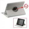 Huse Husa Flip Cu Stand iPad 2 Piele PU Cu Rotatie 360 Grade Alba