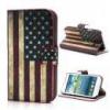 Huse Husa Flip Cu Stand Samsung Galaxy Grand I9082 Drapel USA Vintage