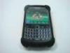 Huse Husa Silicon BlackBerry Bold 9700 Negru Cu Portocaliu