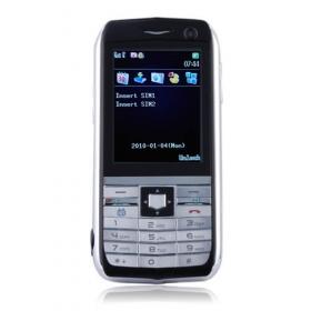 Telefon Dual SiM MediaTek E2000 cu Video PROIECTOR si TV -negru