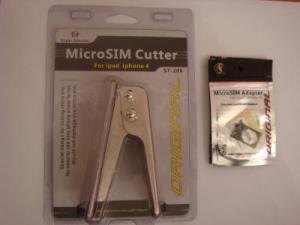 Scule service MicroSim Cutter cu 5 MicroSim Adapter