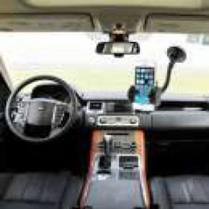 Diverse Suport auto 2 in 1 Universal Samsung iPhone Nokia LG BlackBerry, 47-100 mm Negru