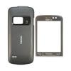 Carcase geam+capac baterie nokia 6710nav, maro