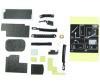 Nokia 5800x sidekey + gasket set -albastru