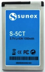 Acumulatori Acumulator Sunex S-5CT Li-Ion, 3.7V, 1020mAh Compatibil cu Nokia 3720c, 5220 XM, 6303c, 6303c Illuvial, 6730c.