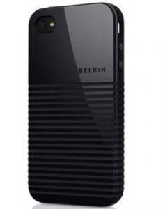 Carcasa de protectie BELKIN Shield Fusion pentru iPhone 4 -negru