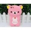 Huse - iphone Husa iPhone 5s iPhone 5 Ursul Rilakkuma Dura Detasabila Roz