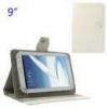 Huse Husa Flip Cu Stand Samsung P7300 P7310 P7320 Crazy Horse Universala Tablete 9-inch Alba