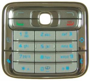 Tastaturi Tastatura Nokia N73 argintie originala