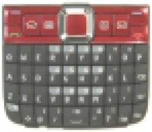 Tastatura telefon Tastatura Nokia E63 Originala Gri-rosie