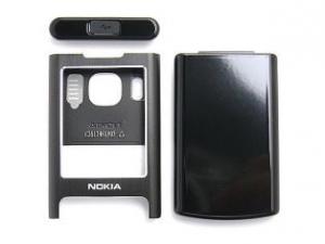 Carcasa Nokia 6500c neagra. 3 Parti originala