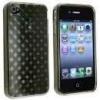 Huse - iphone Husa Silicon iPhone 4 iPhone 4s Negru Transparent Cu Romburi