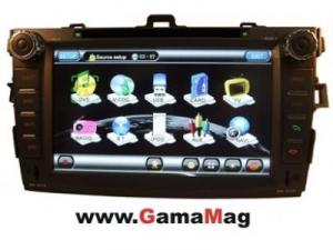 Sistem navigatie  DVD TV pentru Toyota Corolla dupa 2008 include harta Full Europa