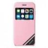 Huse - iphone Husa iPhone 6 Piele PU Flip Cu Fereastra USAMS Roz