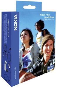 Music Pack MK-1 pentru Nokia ( Card MMC 512 Mb + Casti stereo + Adaptor AD-46 +  Cablu CA-72U + Card reader MMC/SD )