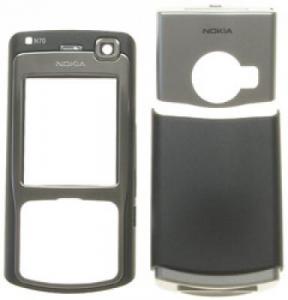 Carcase Carcasa Nokia N70 argintie+neagra originala