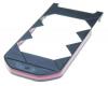 Nokia 7070prism lower hinge cover negru+roz