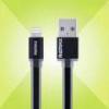 Accesorii telefoane - cablu de date Cablu Lightning 8 Pin USB Data Sync Si Incarcare 1 Metru iPhone 5 Remax Original Negru