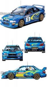 Subaru Drift Racing King 1:24