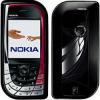 Carcase Carcasa Nokia 7610 negru/rosu originala