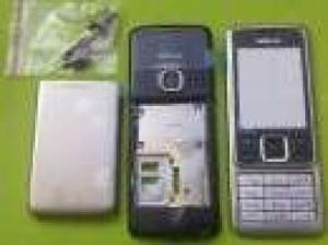 Carcase telefoane Carcasa Nokia 6300 1A Argintie