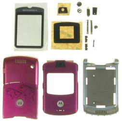 Carcasa Motorola V3 pink