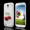 Huse Husa Bling Bling Cireasa 3D Cu Diamante Samsung Galaxy S4 i9500 i9505 Dura