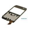 Diverse carcasa fata + touchscreen nokia e6 alba -