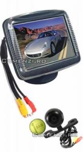 Mini monitor cu camera pentru auto