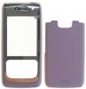 Carcase Carcasa Nokia E65 Pink originala fata+capac baterie n/c 252018,252020