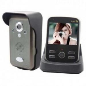 Video interfon wireless Kivos KDB301 cu senzor de prezenta